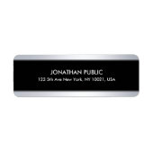 Imitate Silver Black Template Modernste und ausger (Vorne)