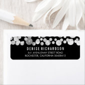 Imitate Silver Foil Confetti Black (Insitu)