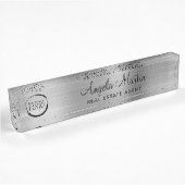 Imitate Silver Foil mit Ihrem Logo Namensplakette