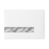 Imitate Silver Foil Style Kosmetik JAR Label (Vorderseite)