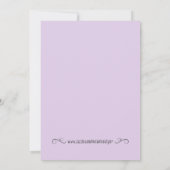 Imitate Silver Glitzer Brautparty Bingo Card (Rückseite)