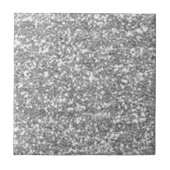 Imitate Silver Glitzer Fliese (Vorderseite)