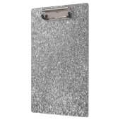 Imitate Silver Glitzer Foto Klemmbrett (Links)