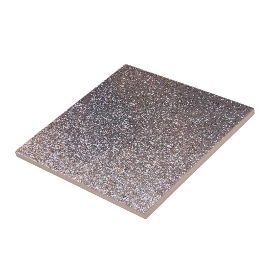 Imitate Silver Glitzer Grafik Fliese (Seite)