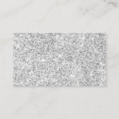 Imitate Silver Glitzer Nail Technischer Leiter Wei Visitenkarte (Rückseite)
