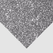 Imitate Silver Gray Glitzer Texture Look-like Desi Seidenpapier (Ausschnitt)