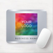 Imitate Silver hinzufügen Text für Ihr Firmenlogo  Mousepad (Mit Mouse)