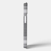 Imitate Silver Metal Muster iPhone X Fall Case-Mate iPhone Hülle (Rückseite / Rechts)