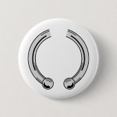Imitate Silver Piecing Button (Vorderseite)