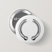 Imitate Silver Piecing Button (Vorne & Hinten)