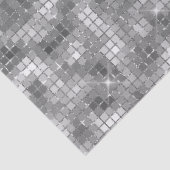 Imitate Silver Sparkle Seidenpapier (Detail)