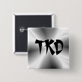 Imitate Silver TKD Button (Vorne & Hinten)