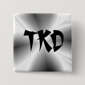 Imitate Silver TKD Button (Vorderseite)