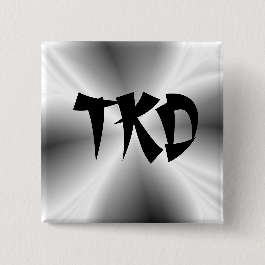 Imitate Silver TKD Button (Vorderseite)