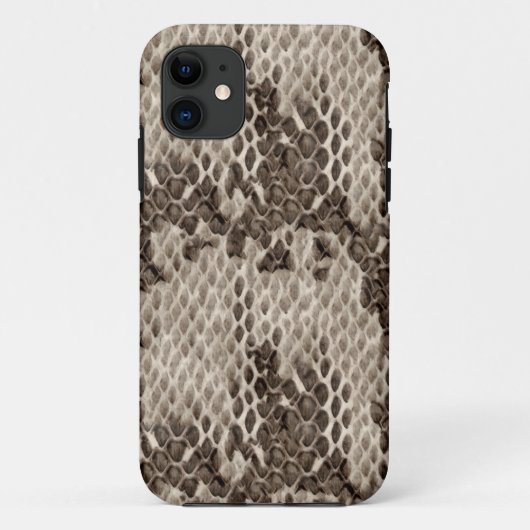Imitate Snakeskin Print Case-Mate iPhone Hülle (Rückseite)