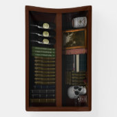 Imitate Spuk Haus mit dem Hexenmeister Halloween Banner (Vertikal)