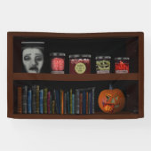 Imitate Spuk House Labrador Halloween Banner (Horizontal)
