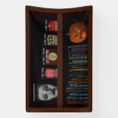 Imitate Spuk House Labrador Halloween Banner (Vertikal)