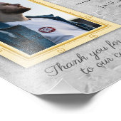 Imitate Steinarbeiter des Monats Foto-Anzeige Fotodruck (Ecke)