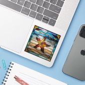 Imitate Sticker (Laptop mit iPhone)