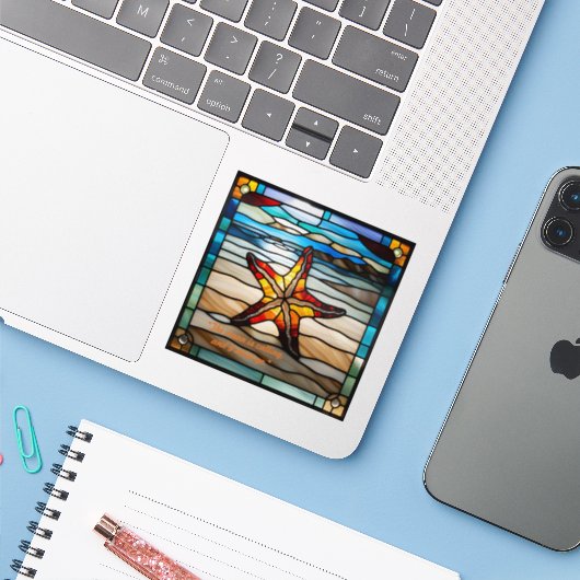 Imitate Sticker (Laptop mit iPhone)