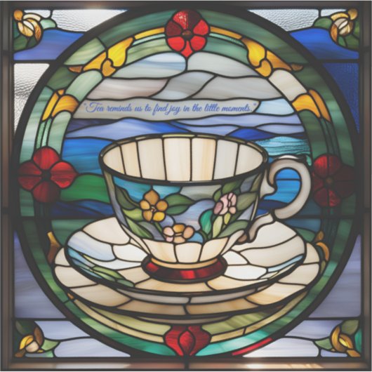 Imitate Stickereien Aufkleber (Vorderseite)