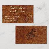 Imitate Stilleder Western 3 Visitenkarten Visitenkarte (Vorne/Hinten)