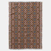Imitate stricken Aztec Western Muster Decke (Vorderseite Vertikal)