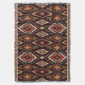 Imitate stricken Aztec Western Muster Decke (Vorderseite Vertikal)