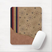 Imitate Suede Blume Design Mousepad (Mit Mouse)
