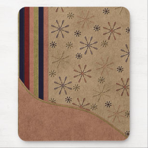 Imitate Suede Blume Design Mousepad