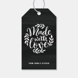 Imitate Tafelschrift aus Liebe Geschenkanhänger