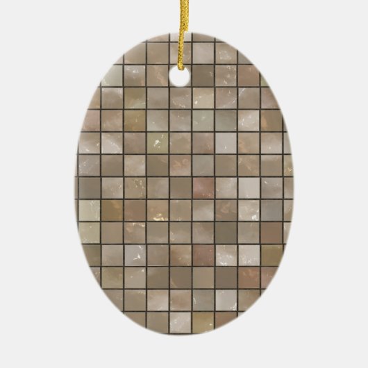 Imitate Tan Floor Tile Image Keramik Ornament (Vorne)