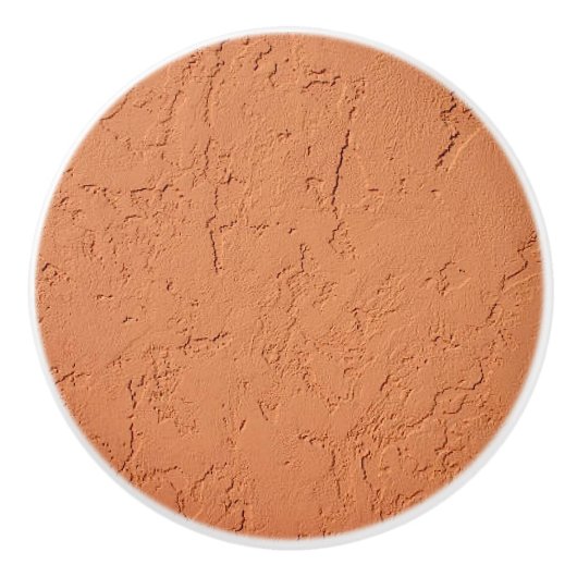 Imitate Terracotta Runde Keramik Pull Keramikknauf (Vorderseite)