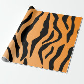 Imitate Tiger Print Geschenkpapier (Ungerollt)