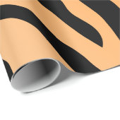 Imitate Tiger Print Geschenkpapier (Rolleneckpunkt)