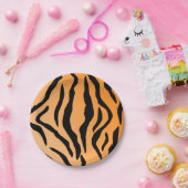 Imitate Tiger Print Pappteller (Party)