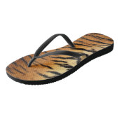Imitate Tiger Skin Flip Flops Badesandalen (Schrägansicht)