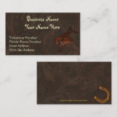 Imitate Toolkit Leather Rodeo style V Visitenkarte (Vorne/Hinten)