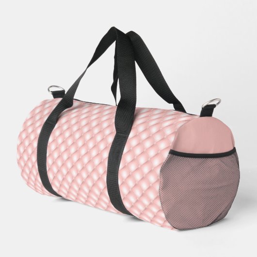 Imitate Tuflisch Pink Satin und Diamonds Duffle Ba Duffle Bag (Rechte Ecke)