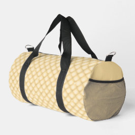 Imitate Tufted Elfenbeinsatin and Diamonds Duffle Bag
