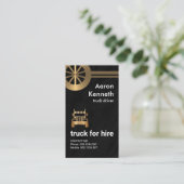 Imitate U-Bahn Granite Grunge LKW Visitenkarte (Stehend Vorderseite)