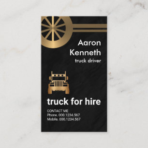 Imitate U-Bahn Granite Grunge LKW Visitenkarte