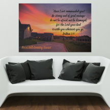 Imitate überzogene Canvas drucken Texas Sunset Scr
