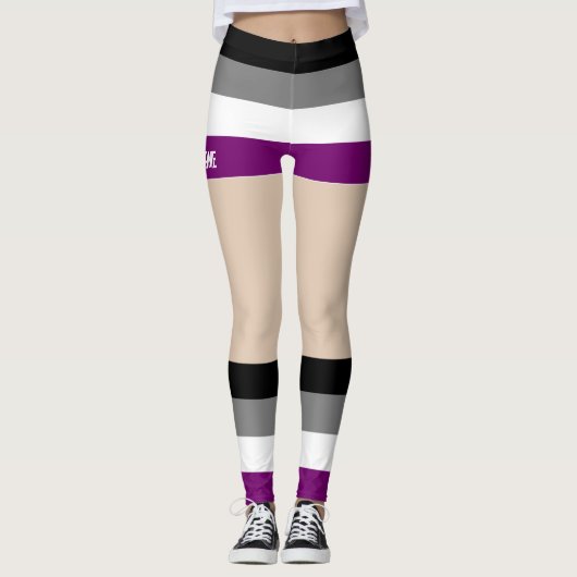 Imitate und Beine für Asexuelle Leggings (Vorderseite)