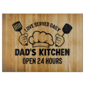 Imitate Vater Liebe Kunst Küche Schneidebrett (Vorderseite)