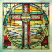 Imitate Verfestigt Gitarrenfenster aus Glas Fensteraufkleber (Blatt 3)