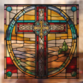 Imitate Verfestigt Gitarrenfenster aus Glas Fensteraufkleber (Blatt 2)