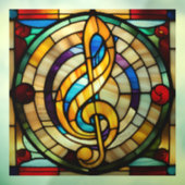 Imitate verklebter Glass Look Welpe Fensteraufkleber (Blatt 3)