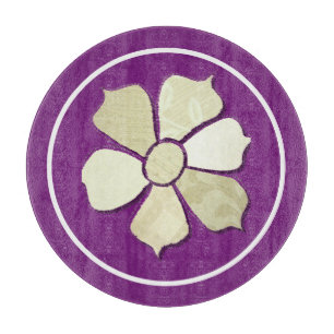 Imitate verwenden Blume von Stoffen in beliebiger Schneidebrett
